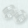Innocence Pair Ring "Double Band"